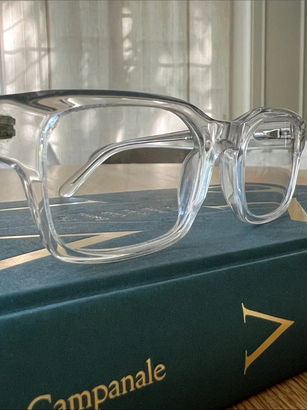 Crystal Clear Readers Rectangular Eyeglass Frames + 0.75